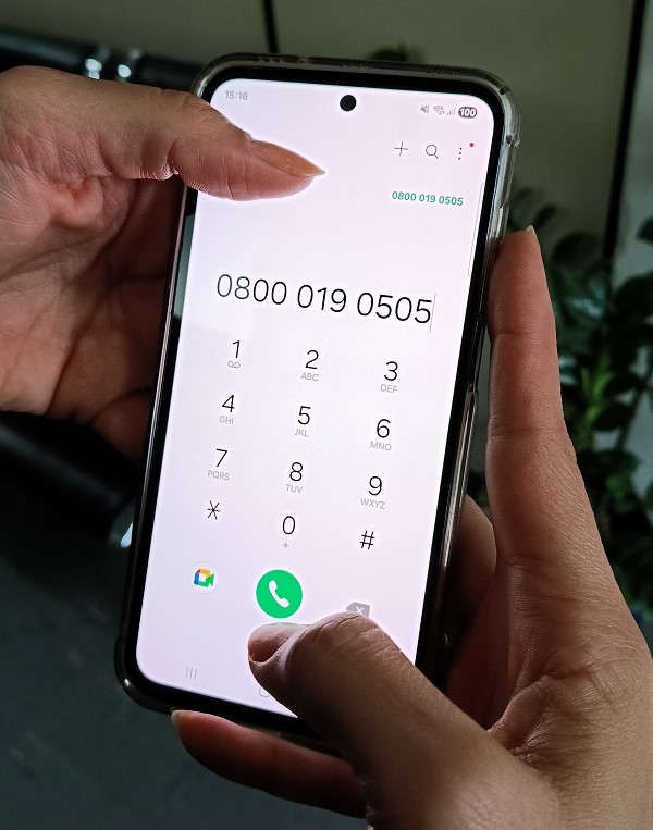 Daae mantém plantão telefônico no feriado de Tiradentes