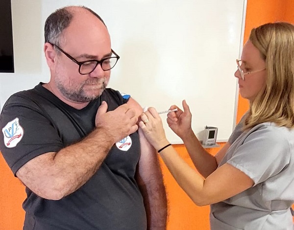 Servidores do Daae recebem vacinação contra a gripe